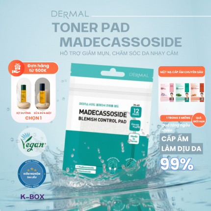 Madecassoside Blemish Control Pad Mini Size 12 Miếng