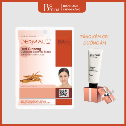 DERMAL RED GINSENG COLLAGEN ESSENCE MASK
